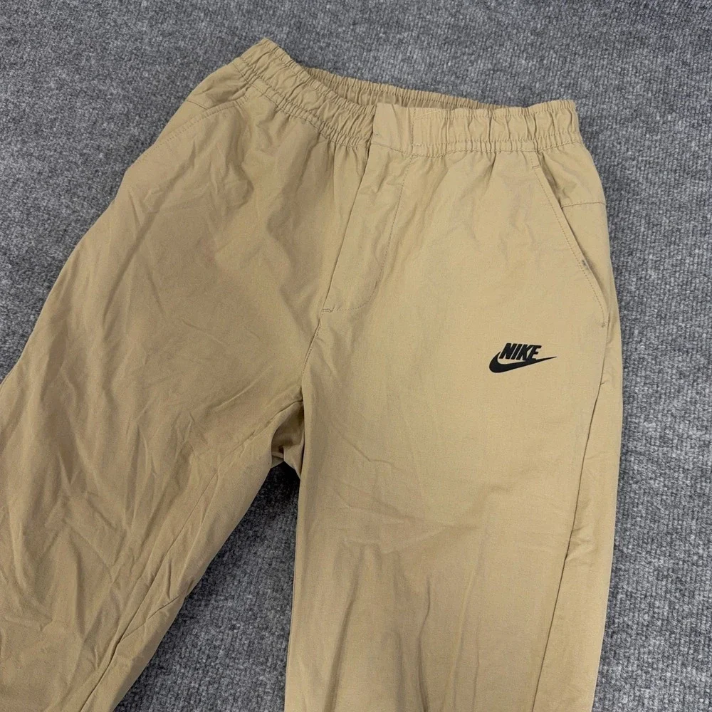 Nike Sportswear Commuter Pants Mens Small Tan Tech Woven Performance DM6621-247